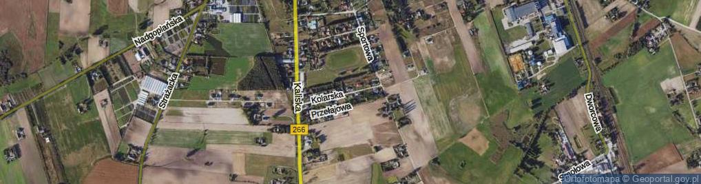 Zdjęcie satelitarne Kolarska ul.